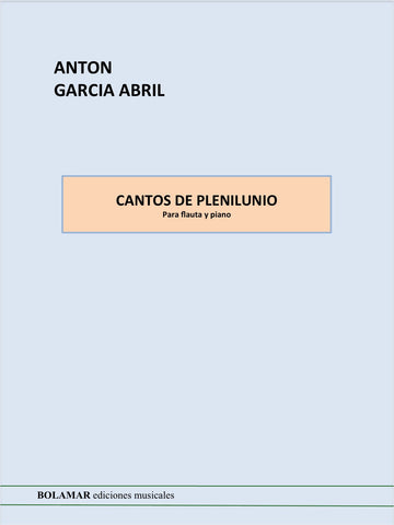 Cantos de Plenilunio
