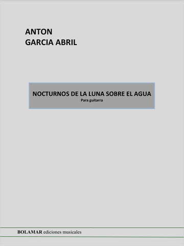 Nocturnos de la Luna sobre el Agua