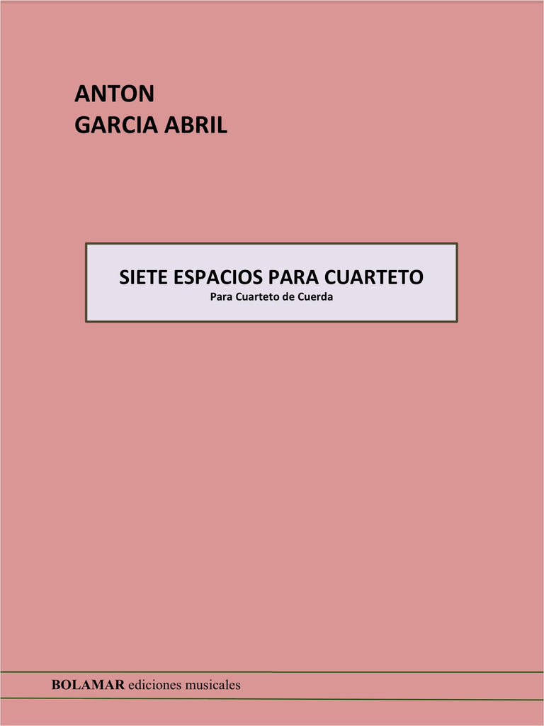 Siete Espacios para Cuarteto
