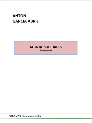 Alba de Soledades