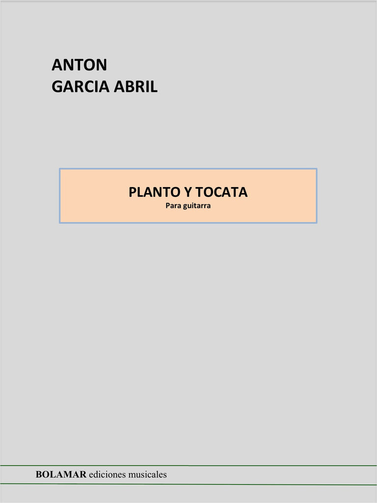 Planto y Tocata