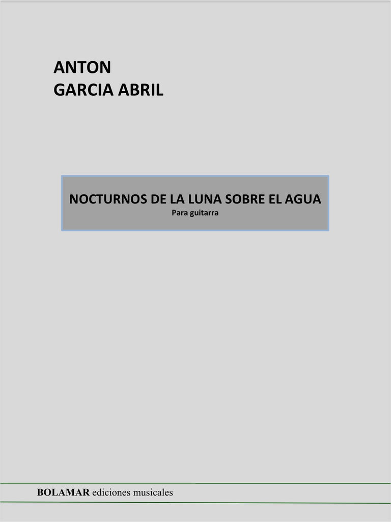 Nocturnos de la Luna sobre el Agua
