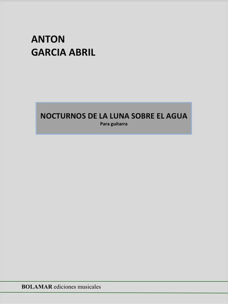 Nocturnos de la Luna sobre el Agua