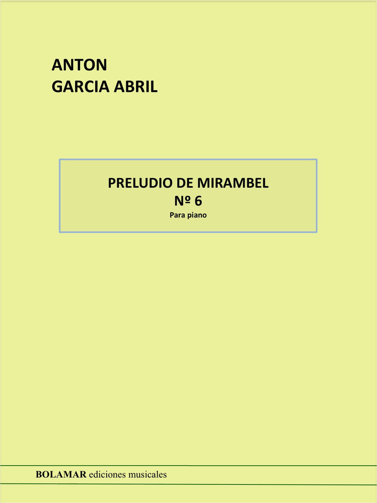 Preludio de Mirambel nº 6