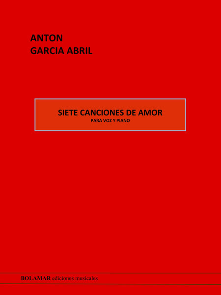 Siete Canciones de Amor