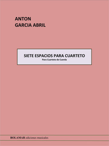 Siete Espacios para Cuarteto
