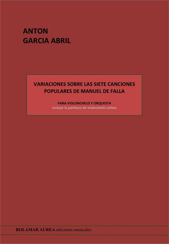 Variaciones sobre las Siete Canciones Populares de Manuel de Falla