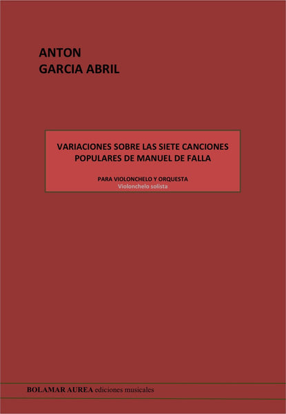 Variaciones sobre las Siete Canciones Populares de Manuel de Falla
