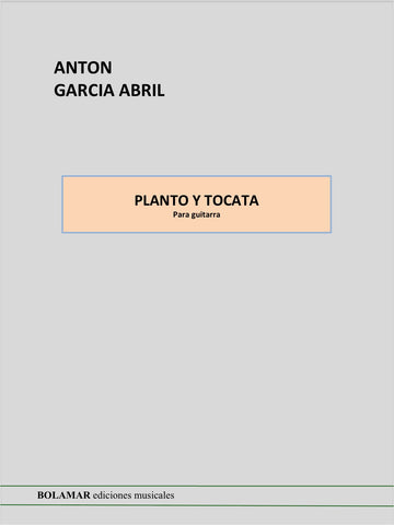 Planto y Tocata