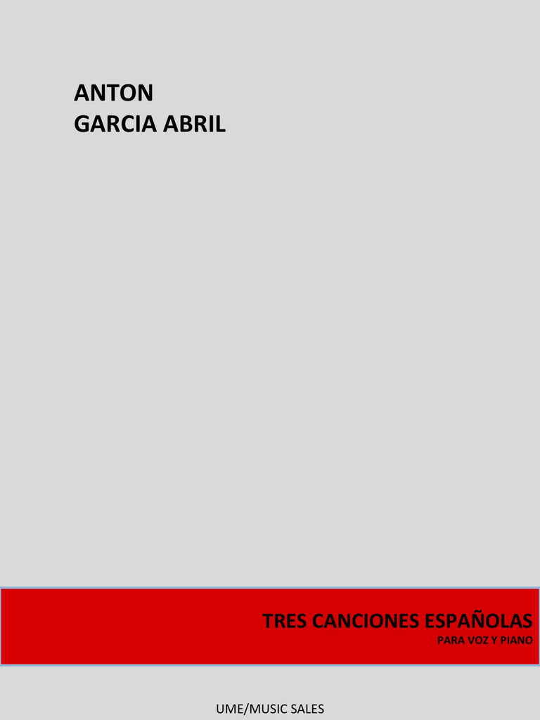 Tres Canciones Españolas